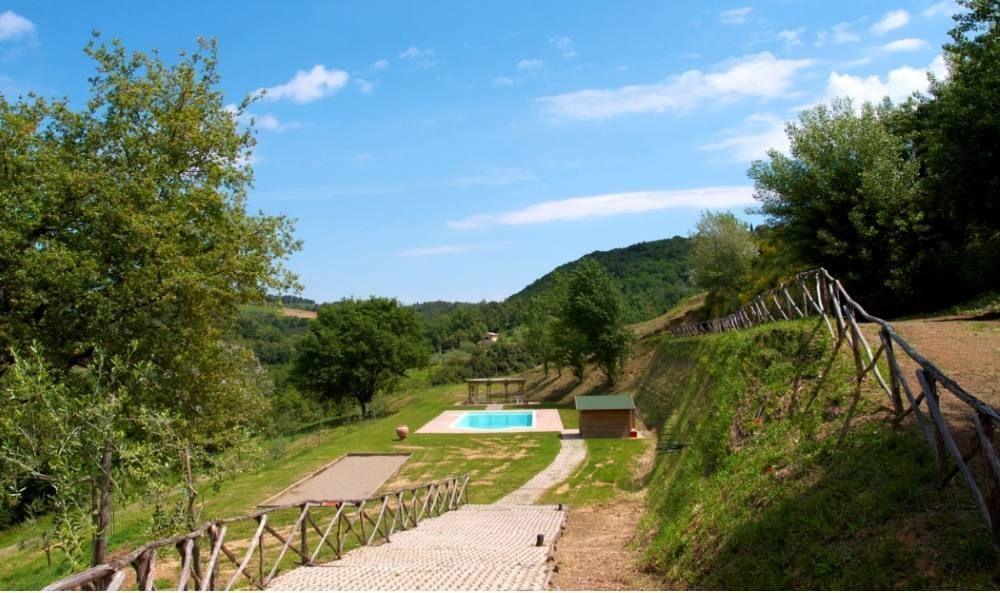 카살무스티아 Casa Sandro A Podere Pascianella 빌라 객실 사진